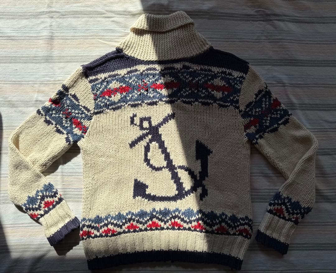 Polo by Ralph Lauren カウチン クジラ L