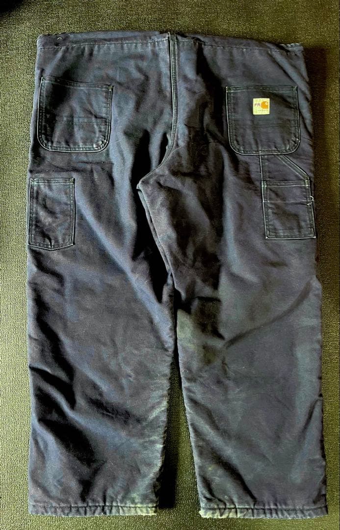 carhartt FR オーバーオール ダブルニー ダック地　MEXICO製