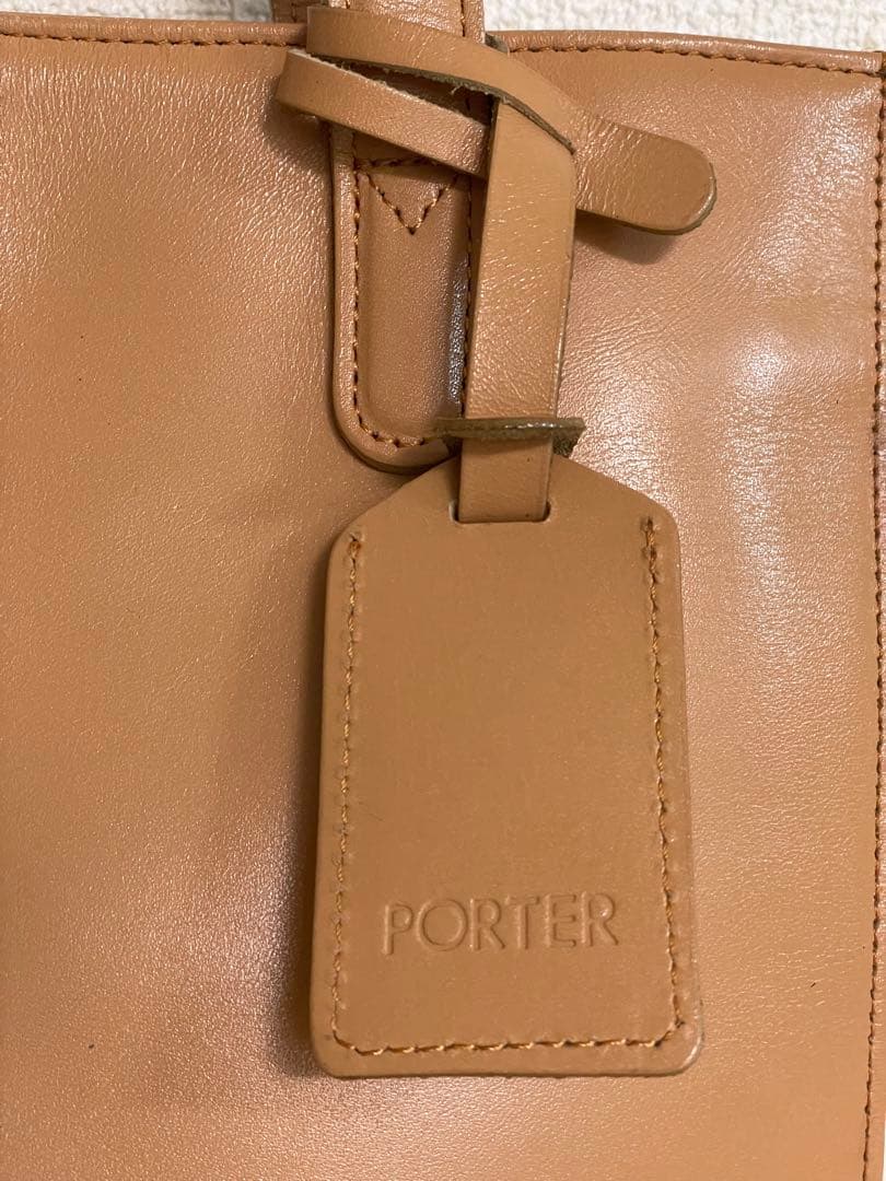 専用希少廃盤品PORTER ポーター MERZ メルツ本革レザー トート バッグ