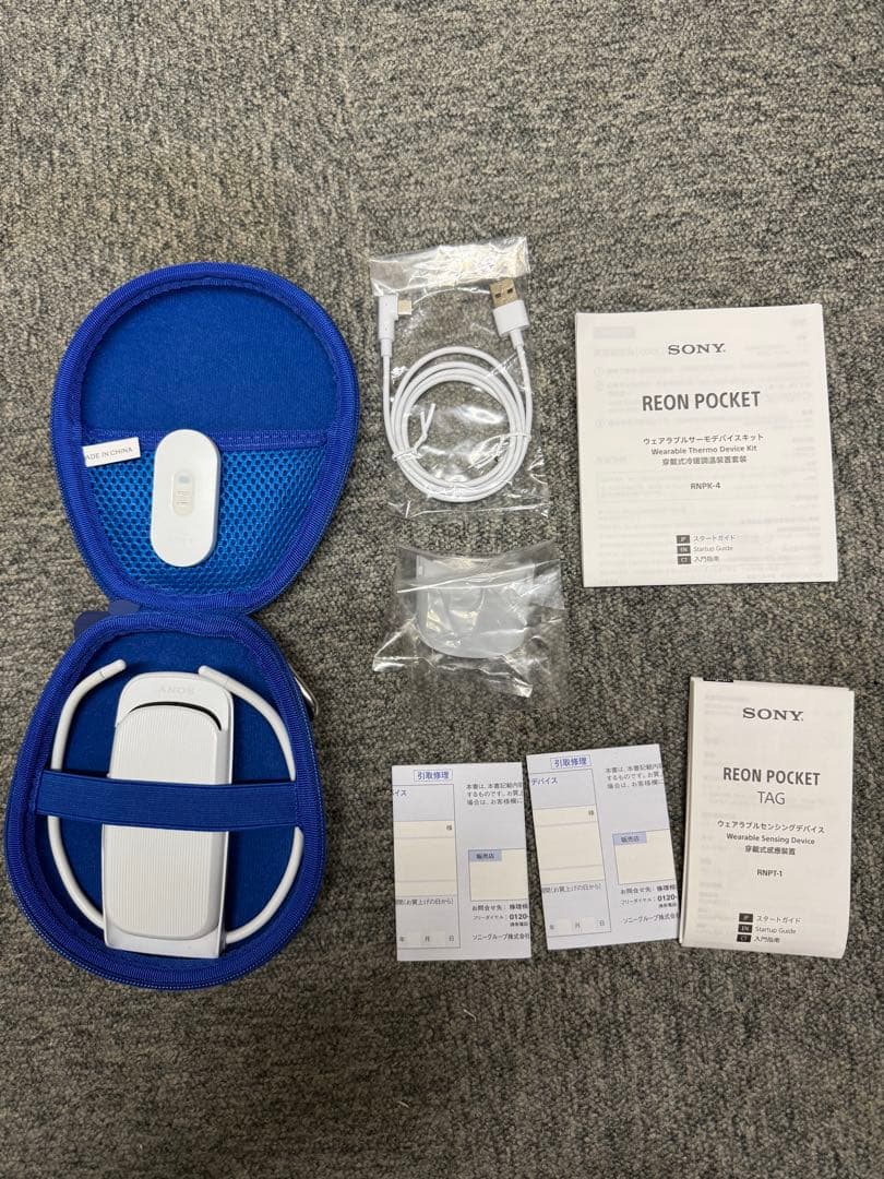 ソニー レオンポケット 4 RNPK-4 タグ付き ケース付き