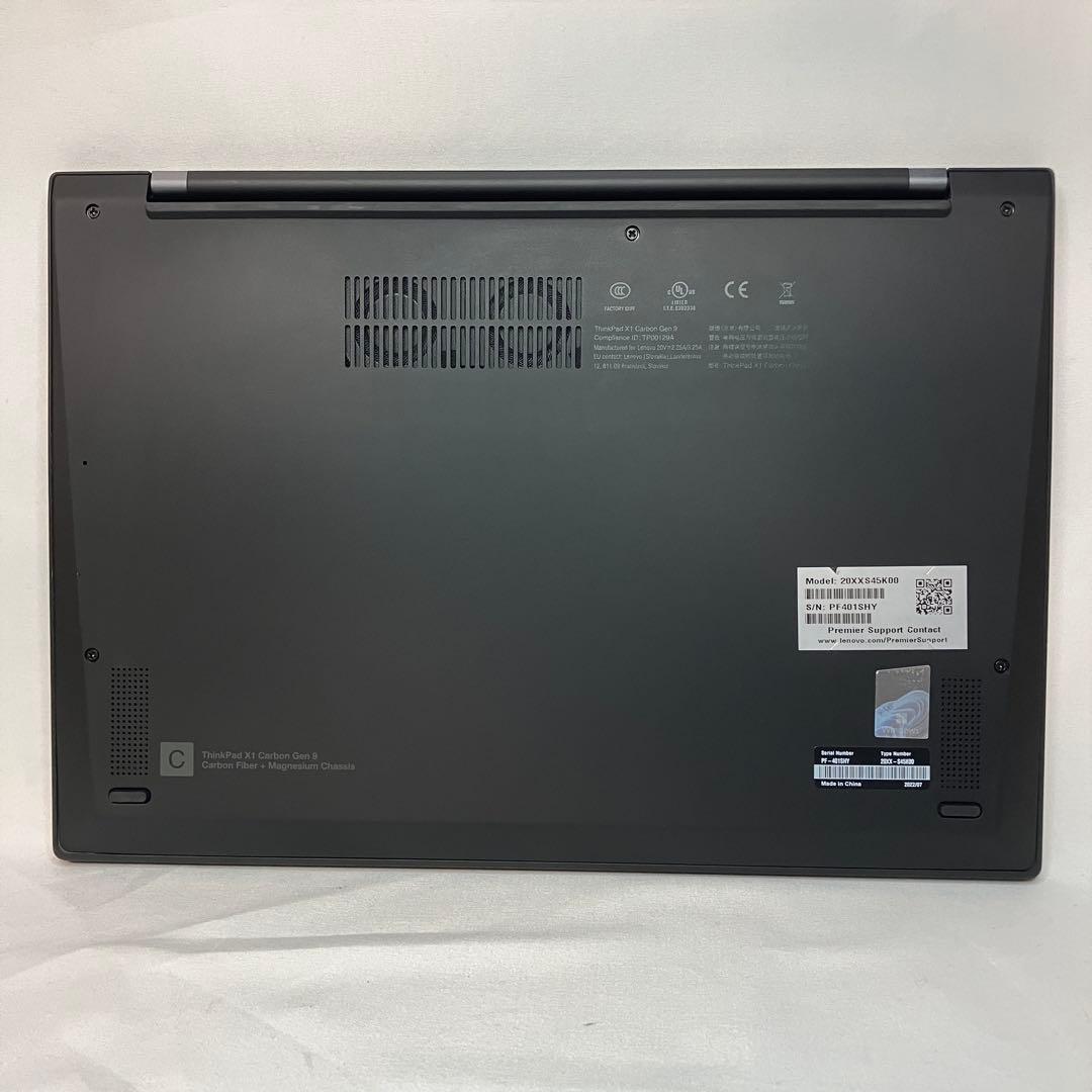 美品 X1 Carbon Gen9 11世代 i5 SSD オフィス2024