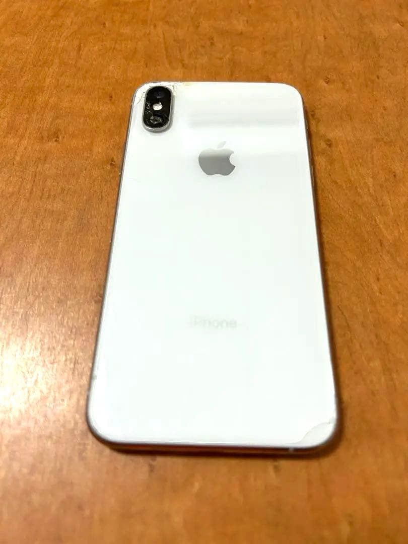 IPhoneXs 64GB シルバー SIMフリー 残債無 バッテリー残量78%