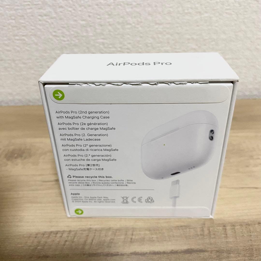新品 未開封品 AirPods Pro 第二世代 MTJV3J/A USB-C