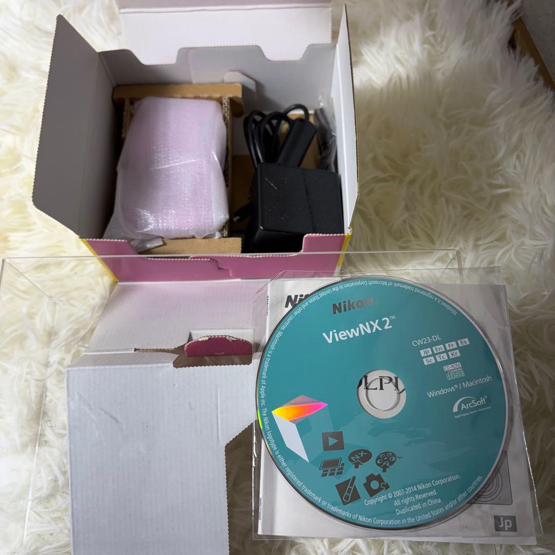 【極美品】Nikon ニコン COOLPIX S3600 ピンク 付属品多数