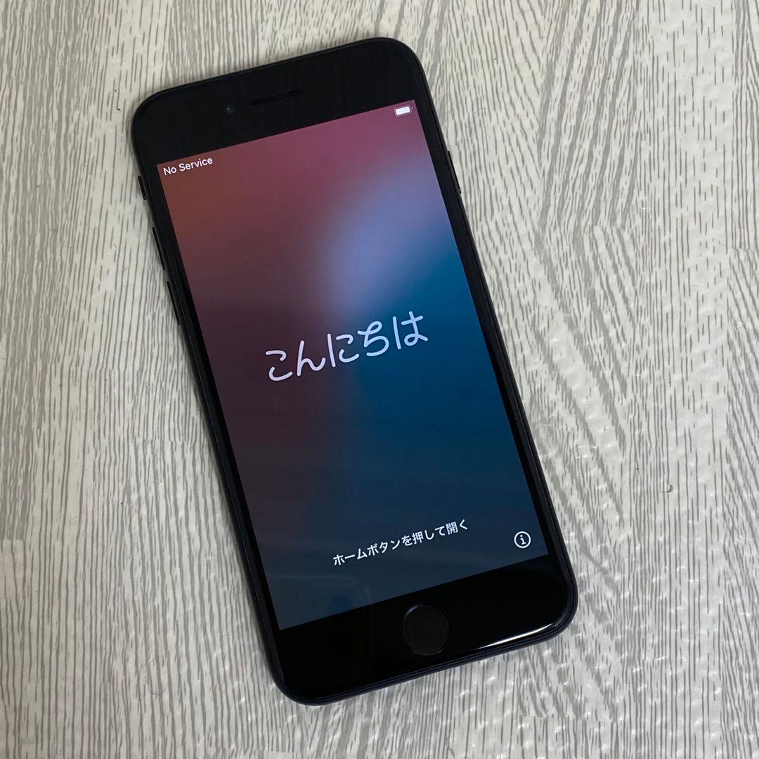 iPhone SE 第2世64GB MX9R2J/A ブラック SIMロック