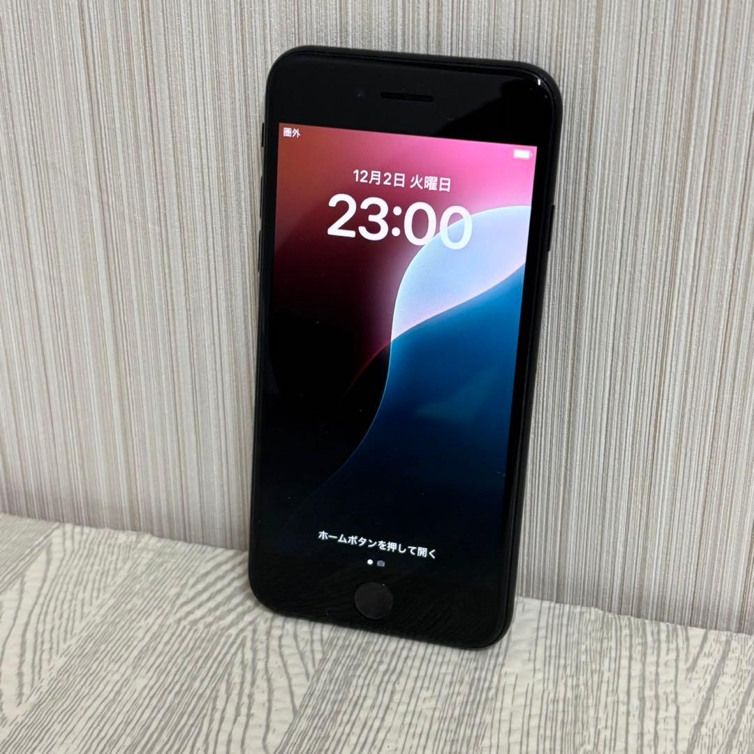 iPhone SE 第2世64GB MX9R2J/A ブラック SIMロック