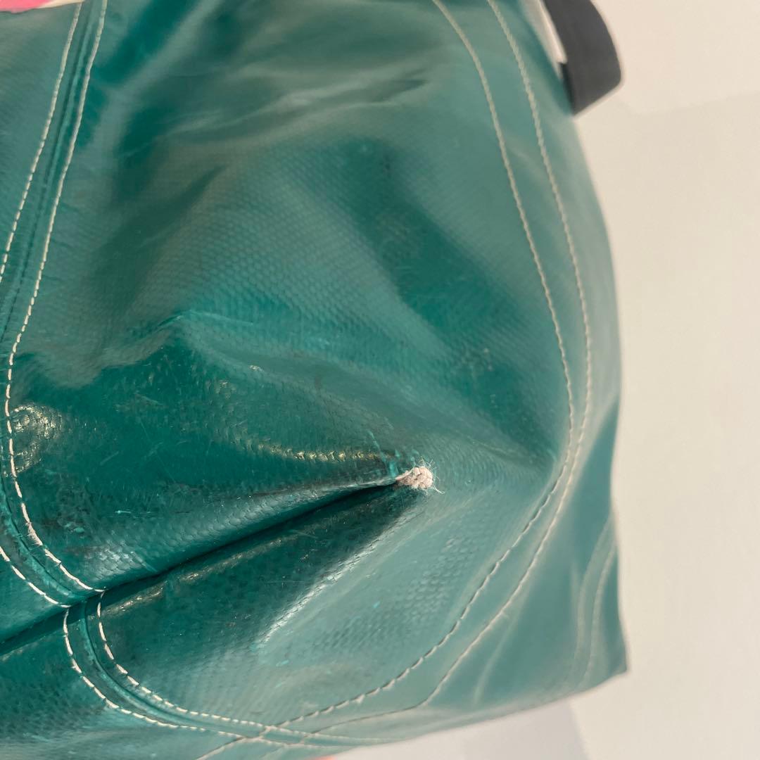 FREITAG トートバッグ グリーン/レッド