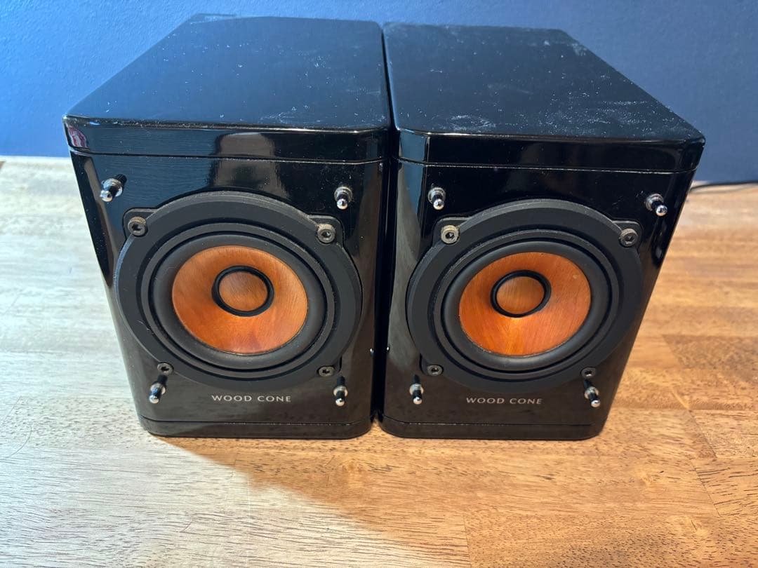 Victor DVDコンパクトコンポ ウッドコーンスピーカー付き