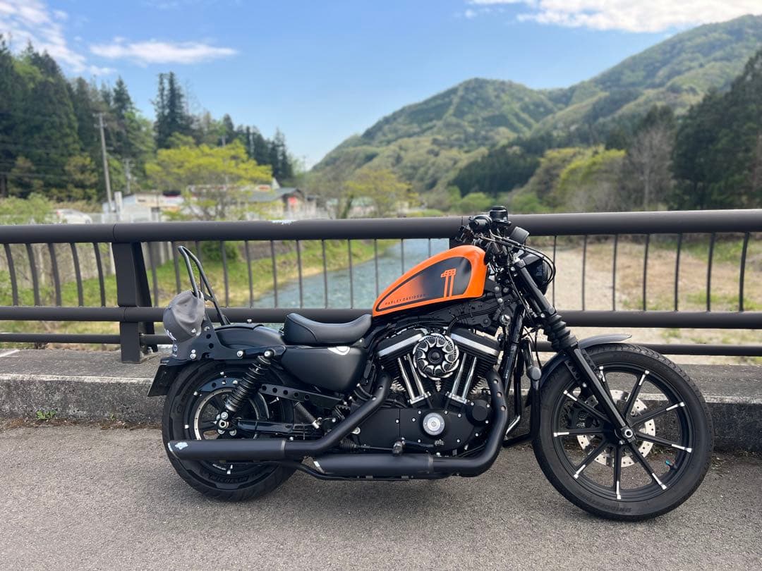 ハーレー　スポーツスター　K&Hそら豆LOWソロシート　プレーンタイプ