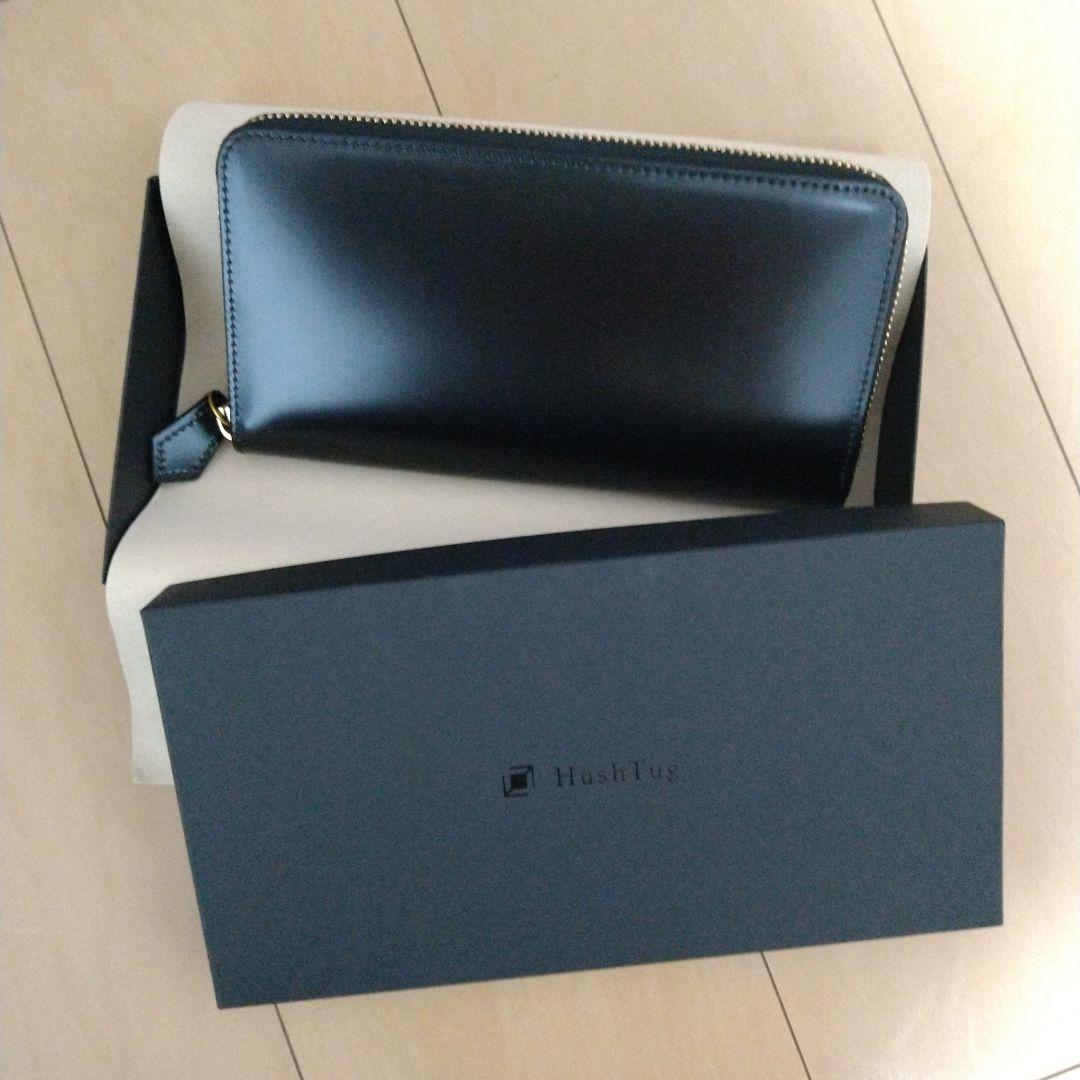 HushTug コードバン長財布 黒