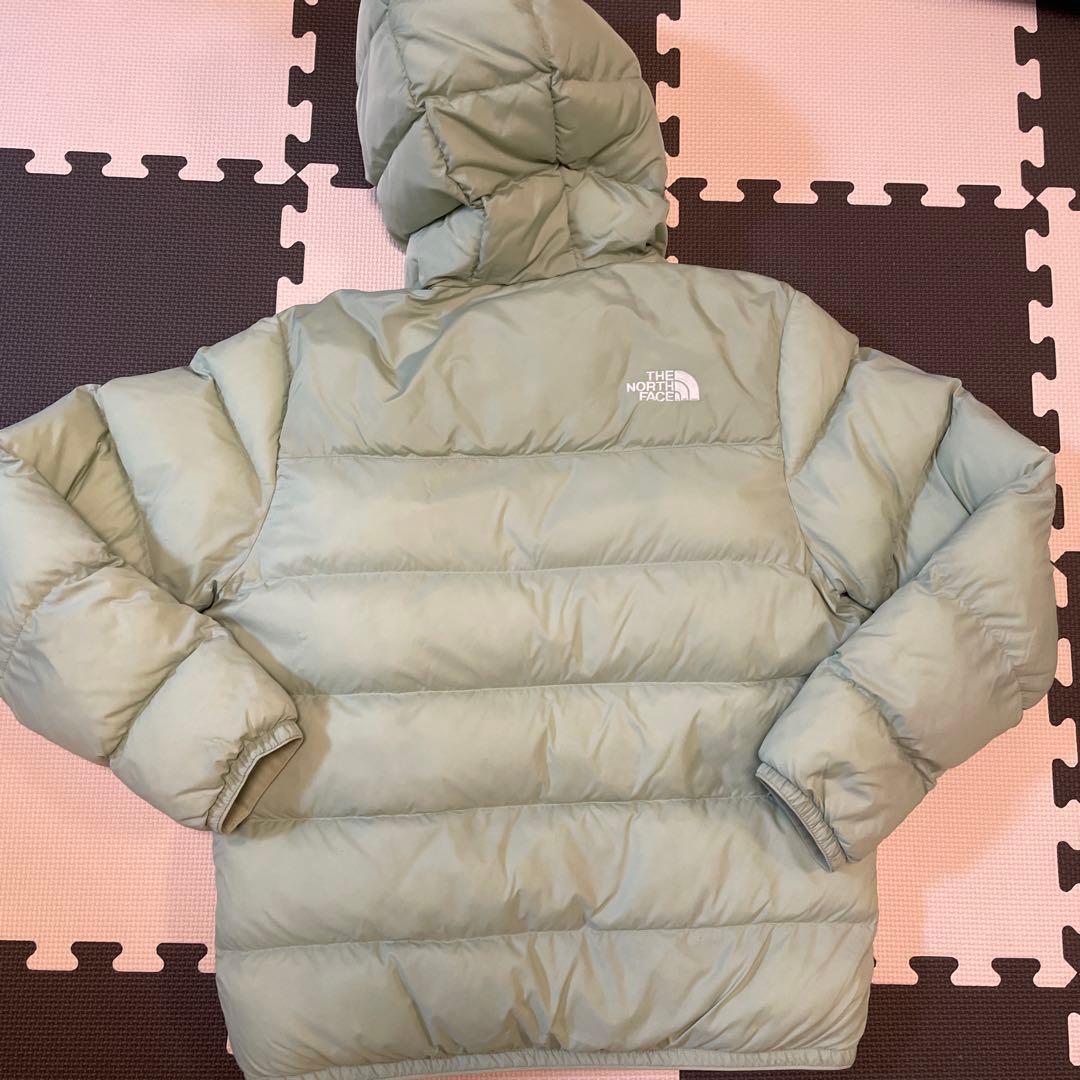 【美品】THE NORTH FACE グリーン ダウンジャケット 160cm