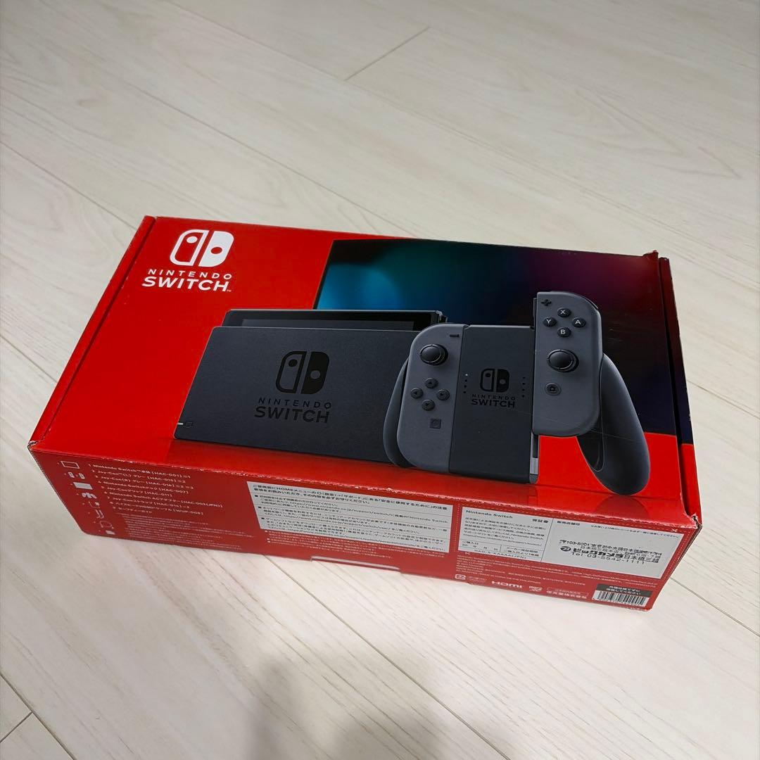 Nintendo Switch グレー 本体 付属品あり