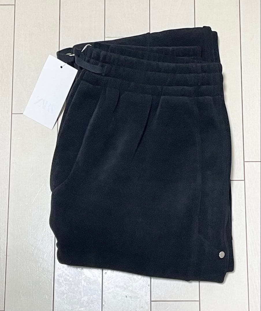 ZARA バルーンフィット コーデュロイパンツ L-XL 新品