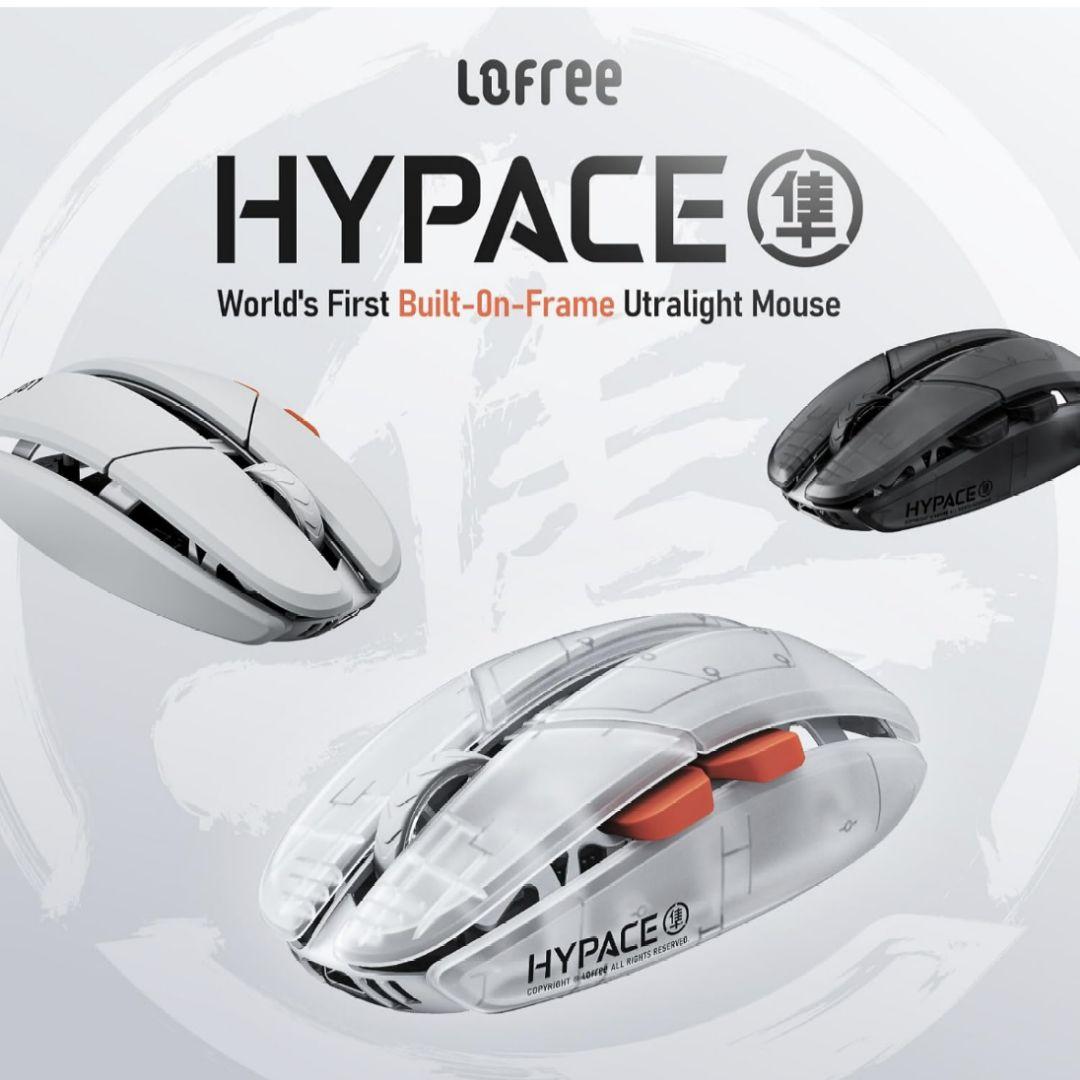 LOFREE Hypace 超軽量ワイヤレスゲーミングマウス ゴースト 透明