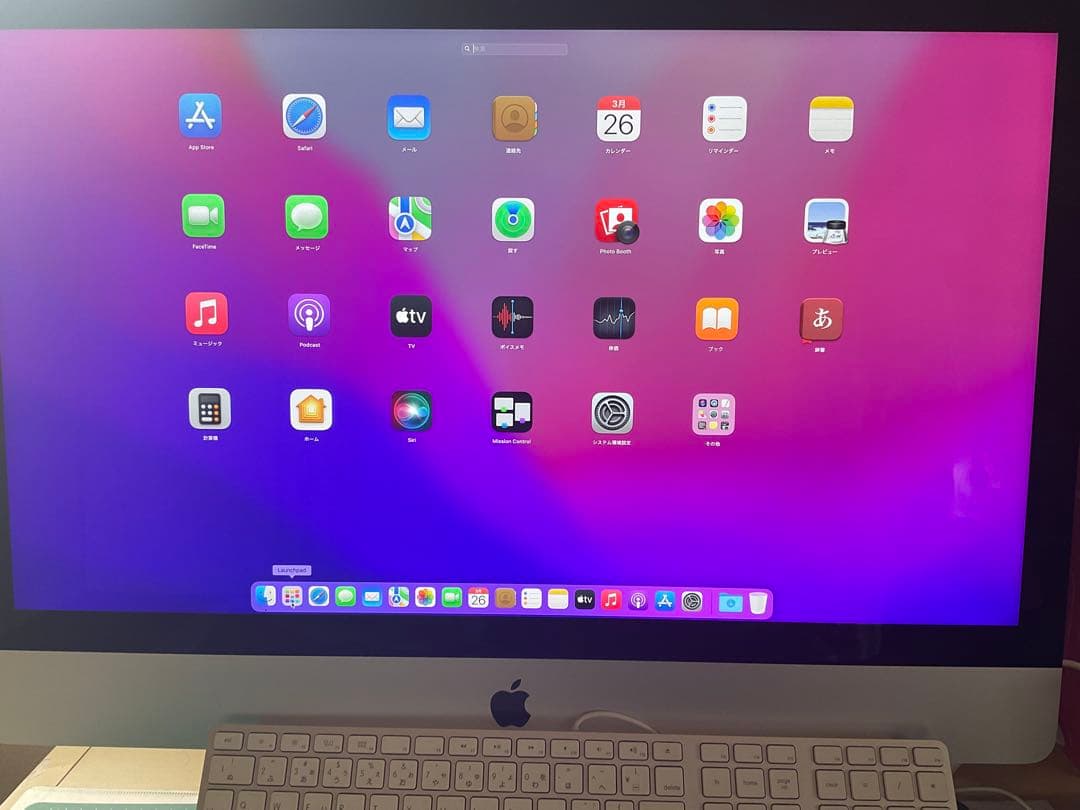 iMac27インチ Retina 16GB SSD500 i5