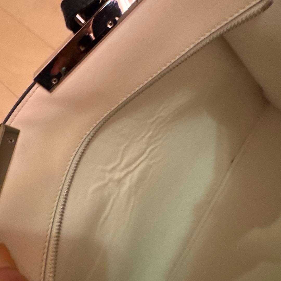 FENDI黒のレザートートバッグ