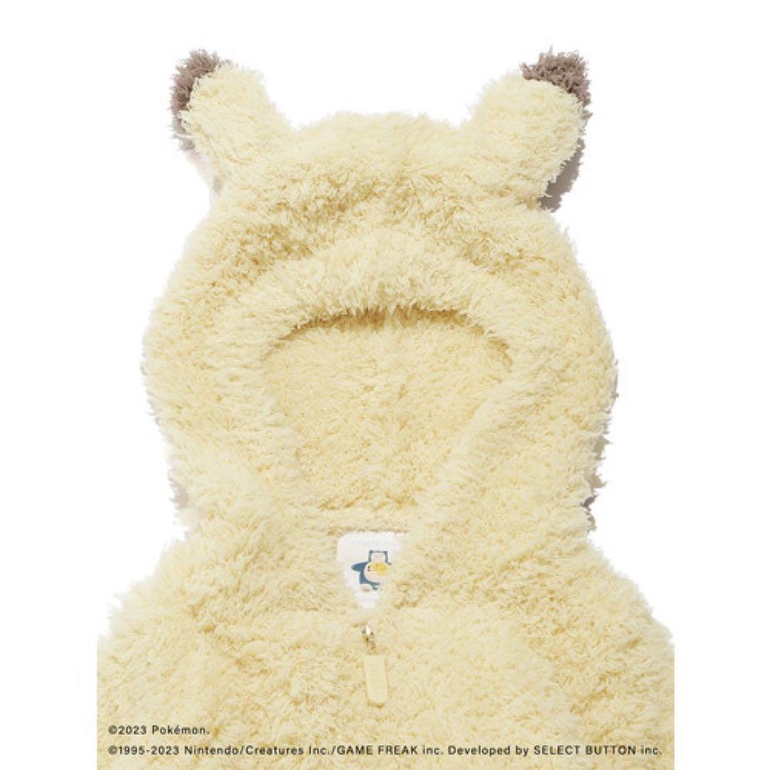 ジェラピケ 【ポケモンスリープ】【ベビー】ジェラート ピカチュウロンパース