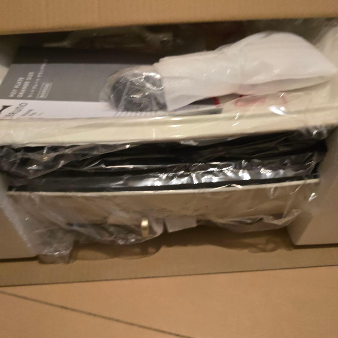 新品未使用ブルーノコンパクトホットプレート&グリルプレート2種類付き