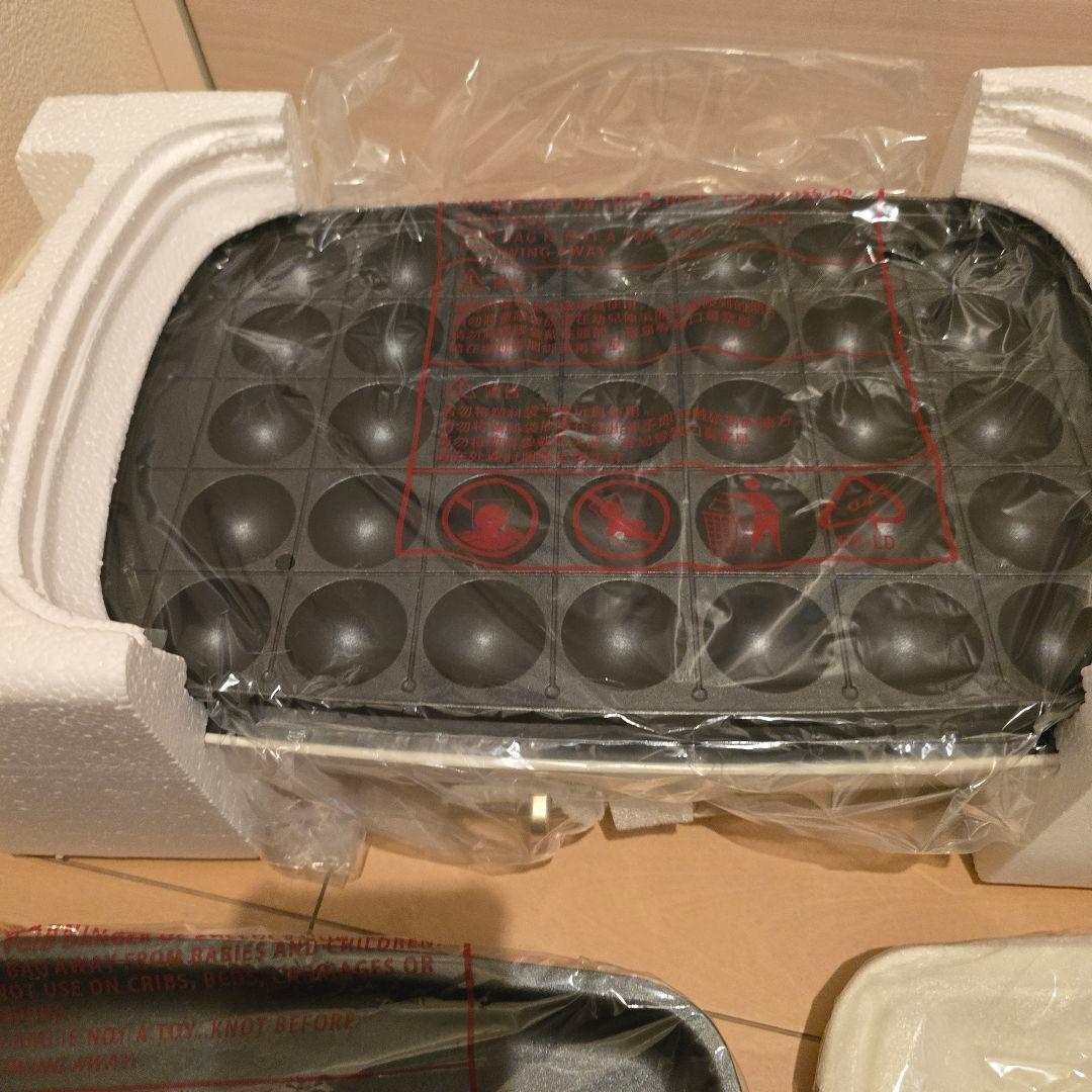 新品未使用ブルーノコンパクトホットプレート&グリルプレート2種類付き