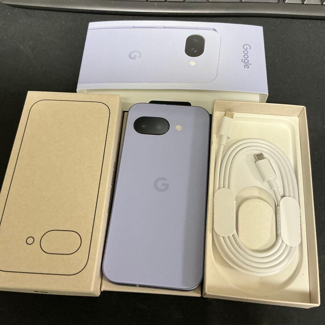 開封済みGoogle Pixel 9a Iris 128GB 未使用