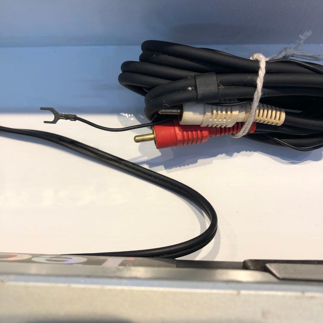 Technics SL-1200MK3Dターンテーブル 電源入りました