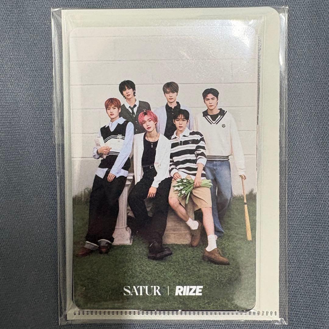 RIIZE ライズ SATUR コラボ フォトカードセット