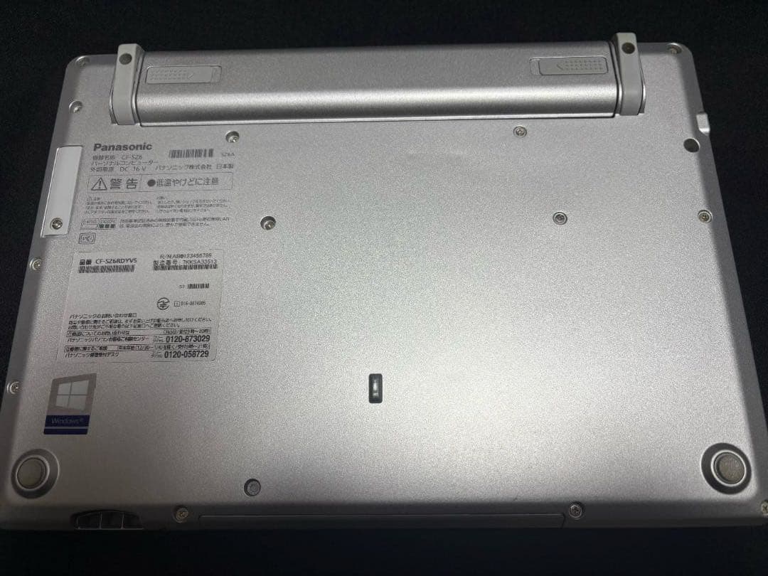 Windowsノート本体 Panasonic Let's note cf-sz6