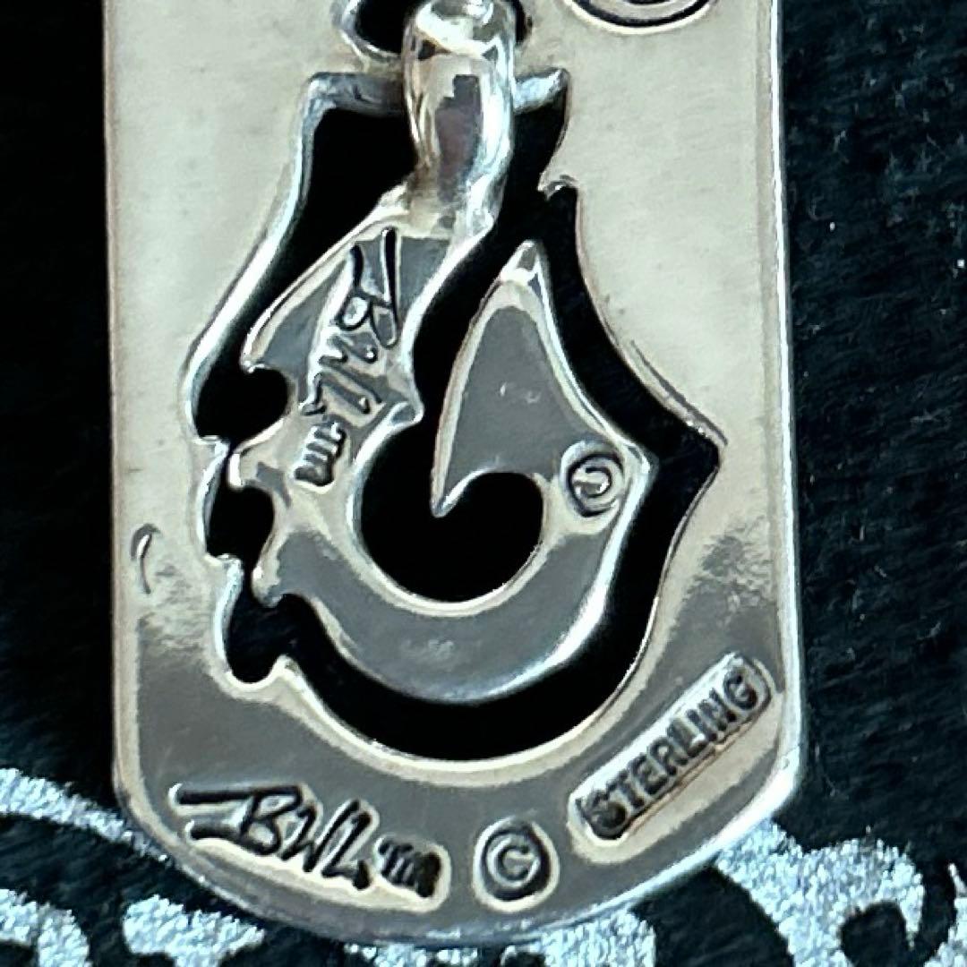 BWL ビルウォールレザー　フィッシュフック ドッグタグ　ペンダントトップ