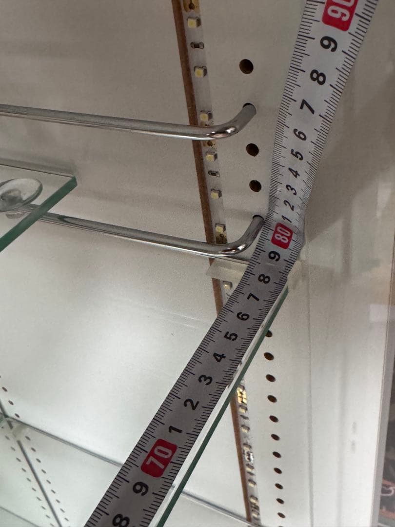 【くーちゃんさん専用】JAJANコレクションラック（ LED照明、鍵付き）