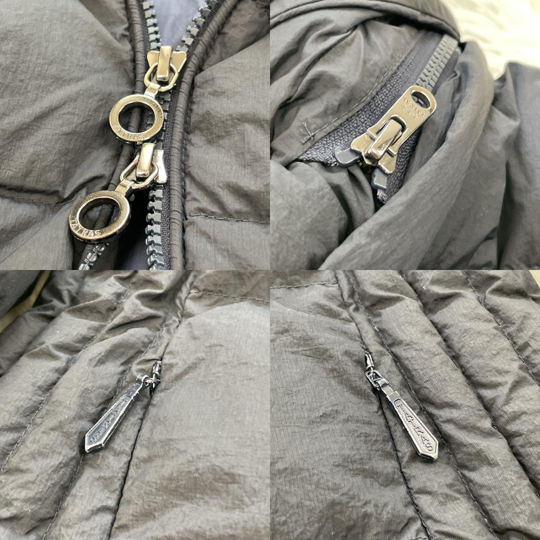 タトラス ダウンコート ポリテアマ 20年 01 高級ダウン Aライン ネイビー