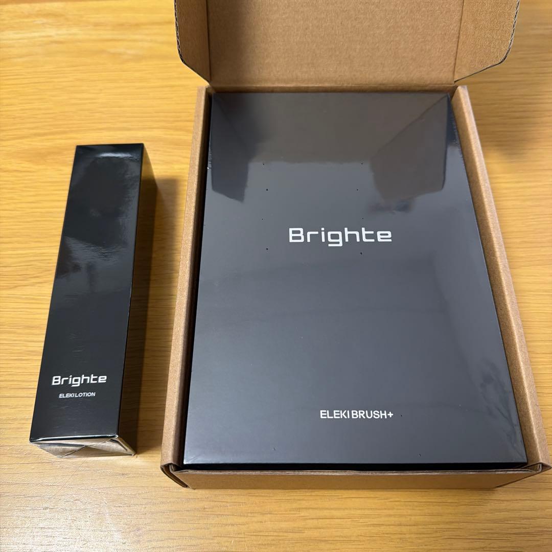Brighte ELEKI BRUSH+ 美容器 エレキローション付き