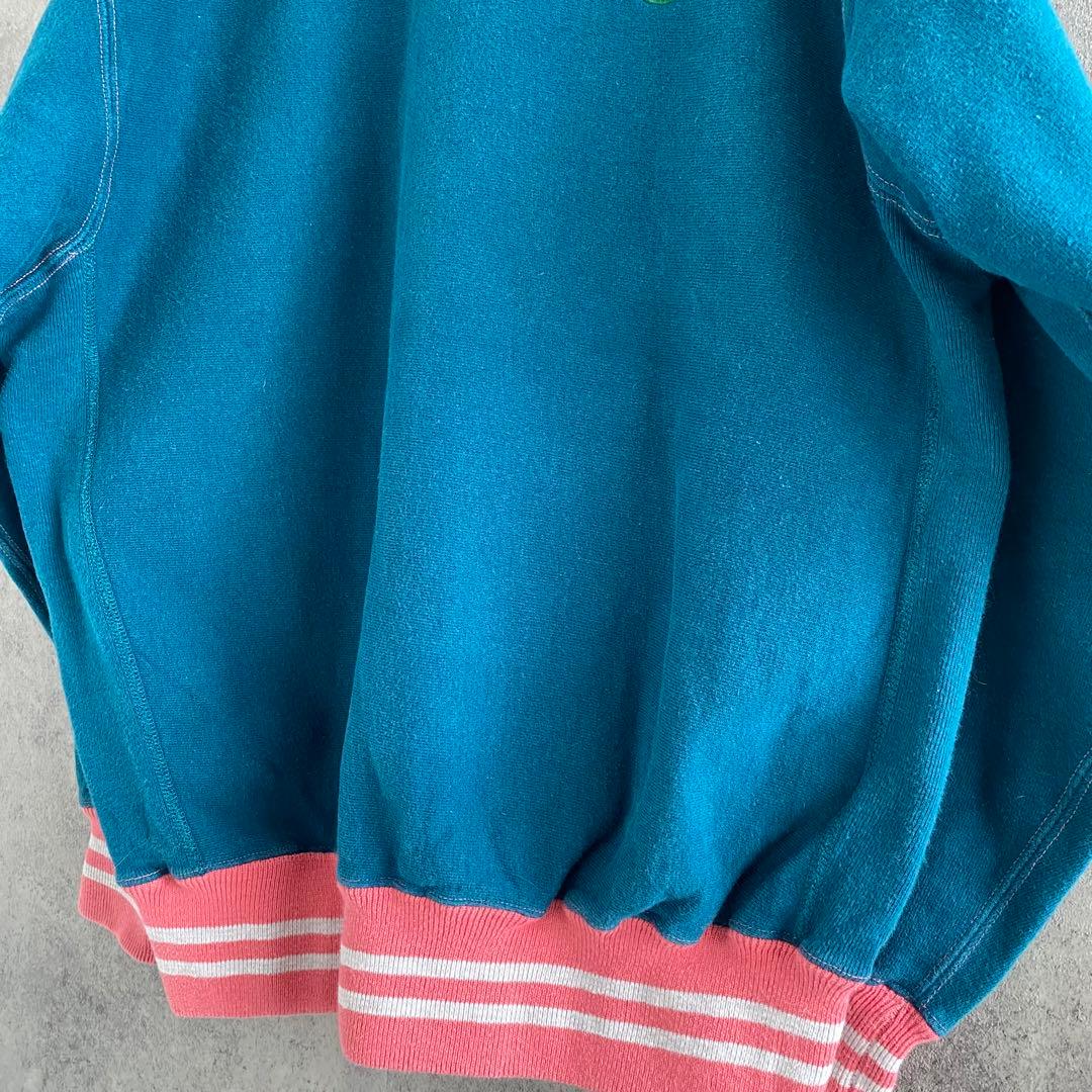 Champion reverse weave 90s リブライン スウェット