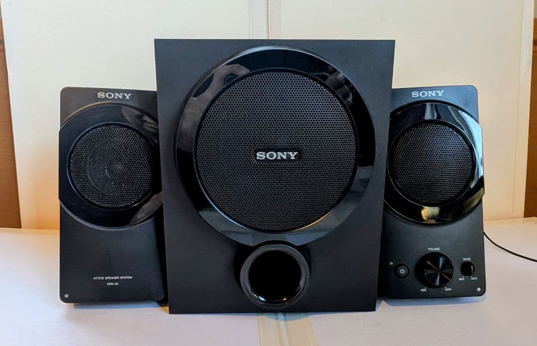 未使用〈SONY SRS-D5 ／2.1chスピーカ―〉