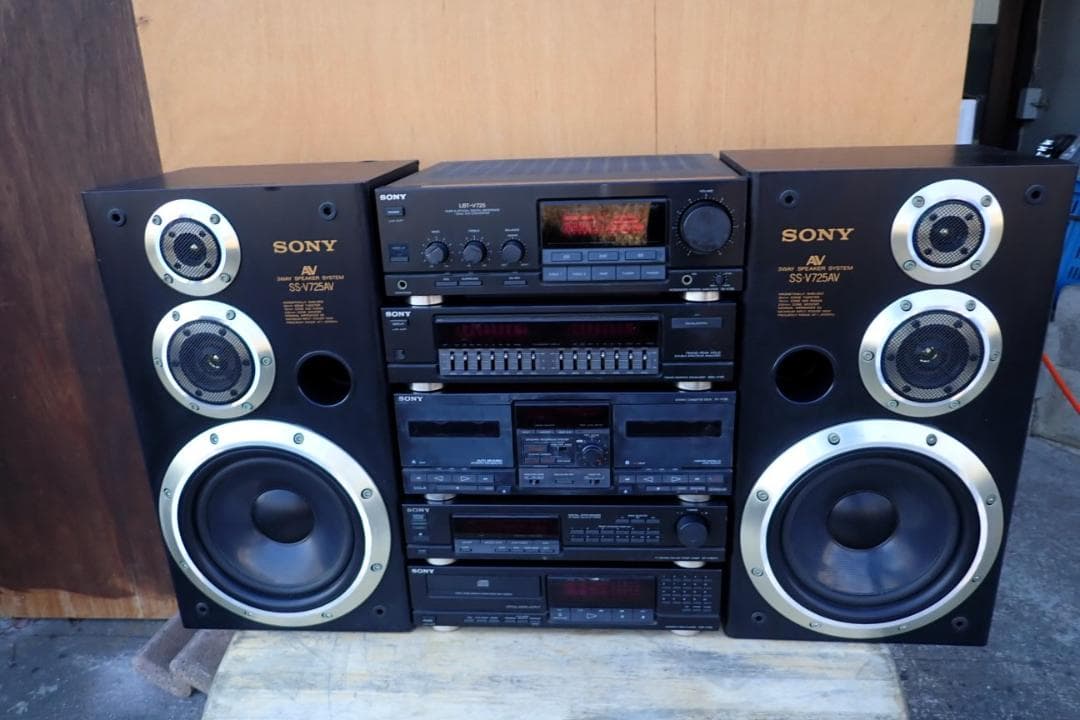 SONY SS-V725AV システムコンポ スピーカーセット 音響機材