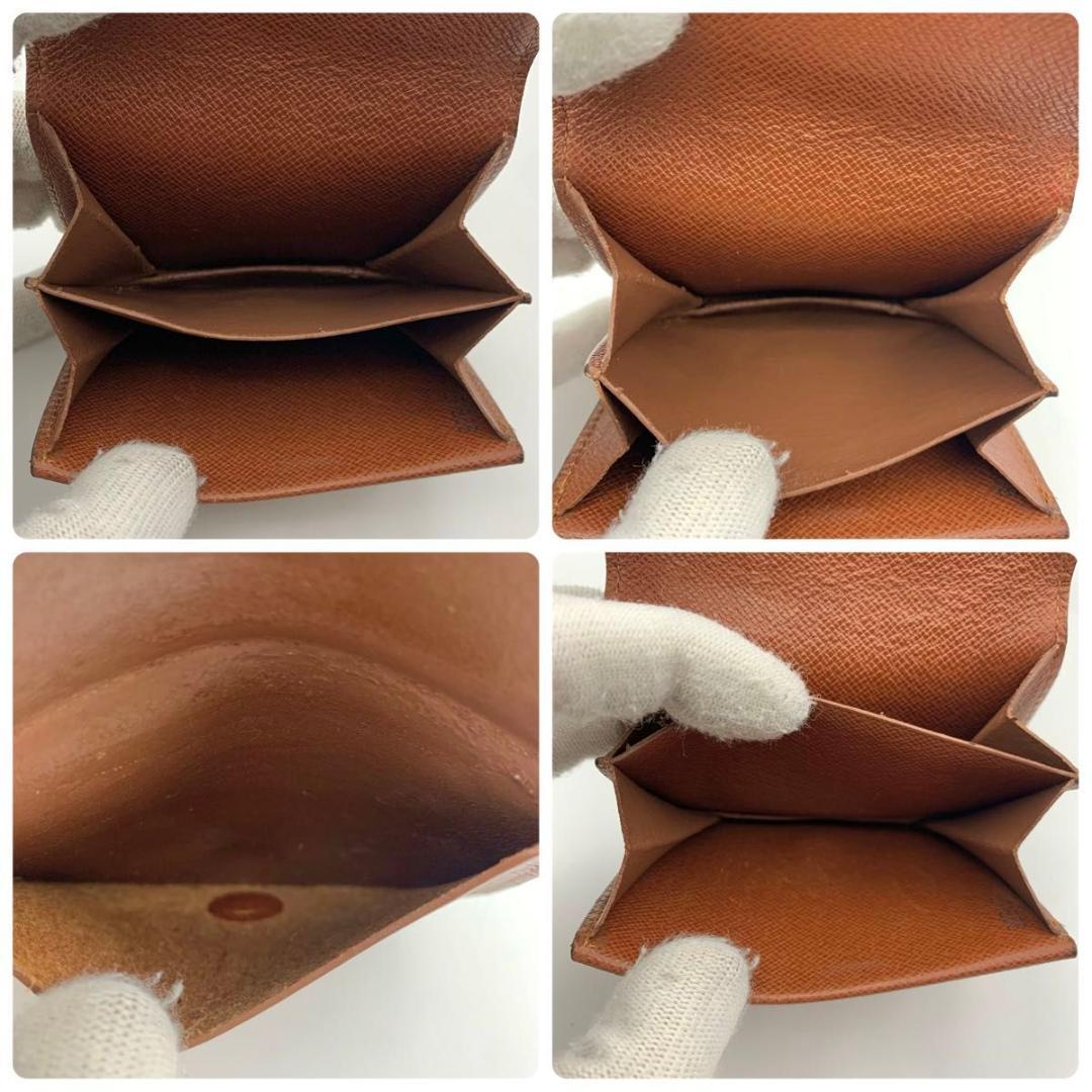 鑑定済み ルイヴィトン ポルトモネ グゼ ケース 財布 コンパクト 小銭