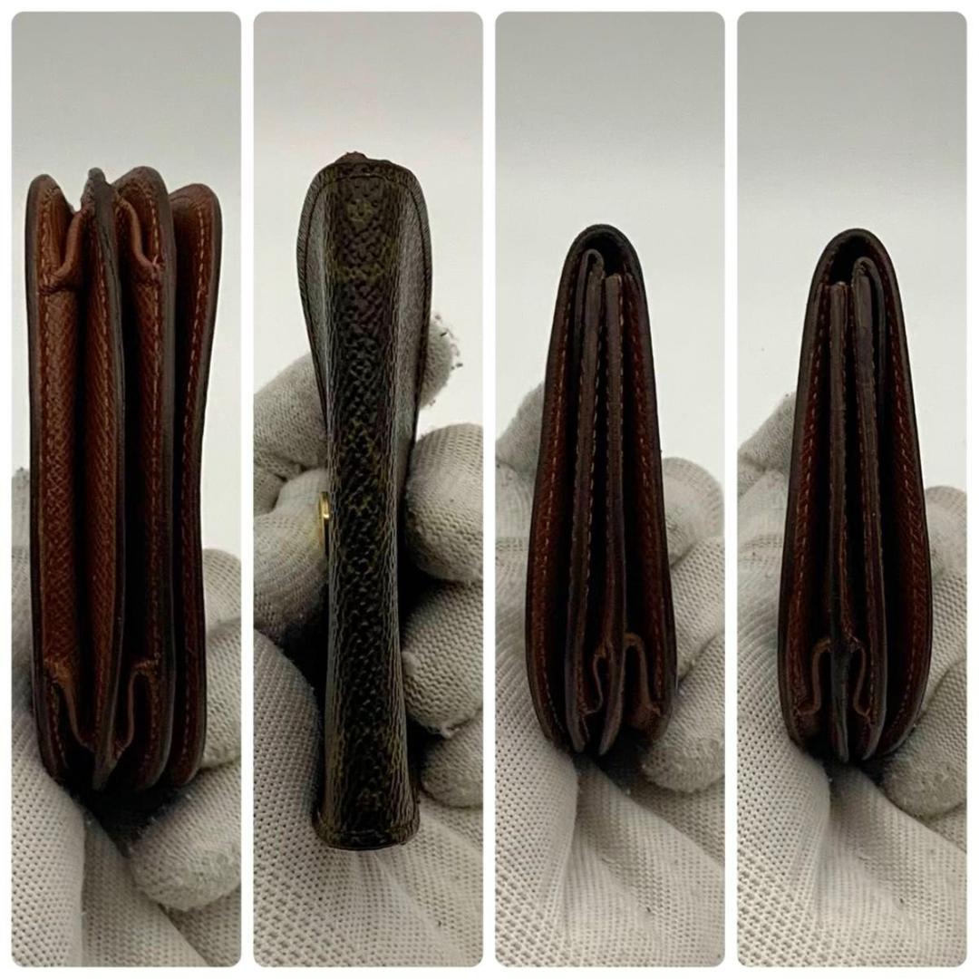 鑑定済み ルイヴィトン ポルトモネ グゼ ケース 財布 コンパクト 小銭