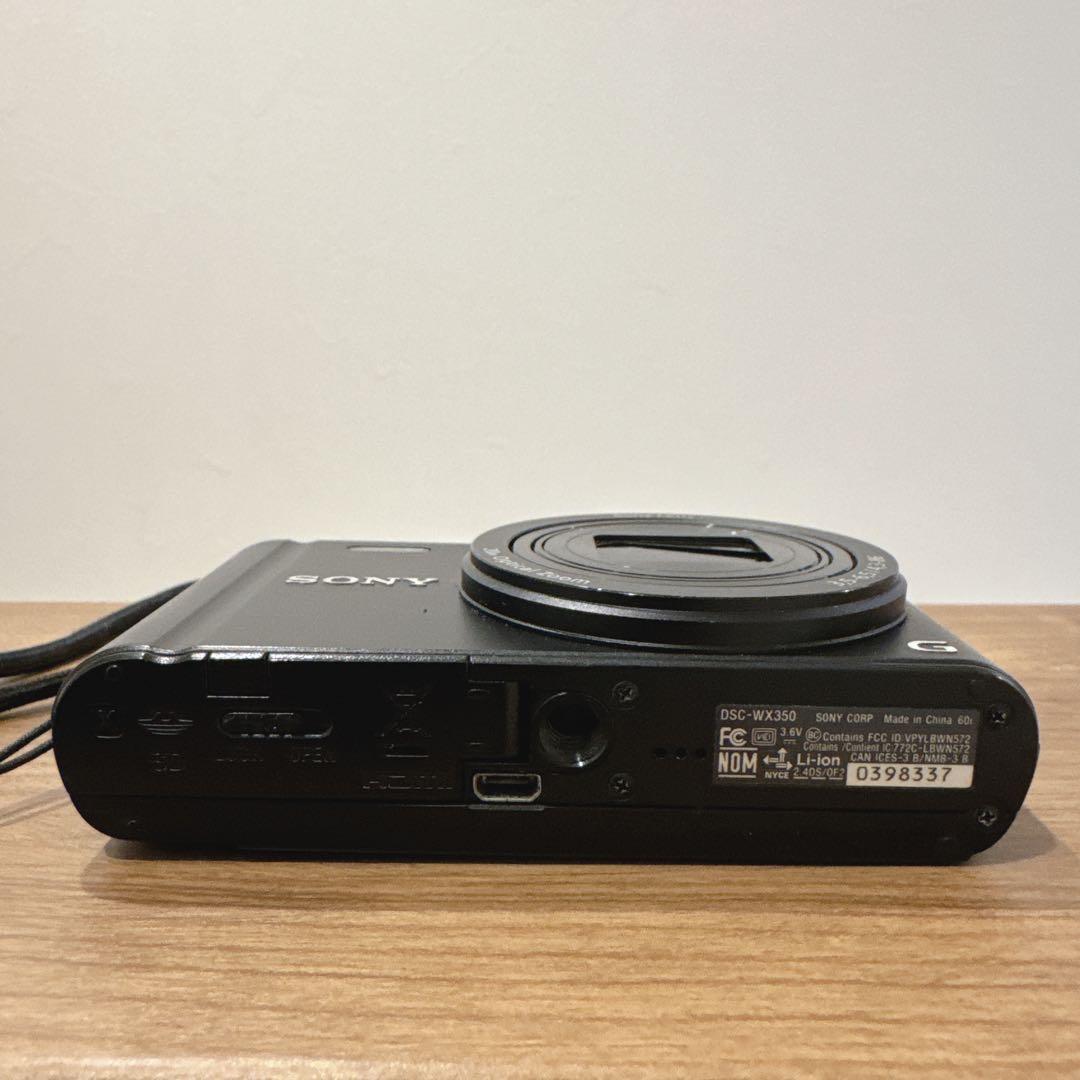 SONY Cyber-shot DSC-WX350 ブラック デジタルカメラ