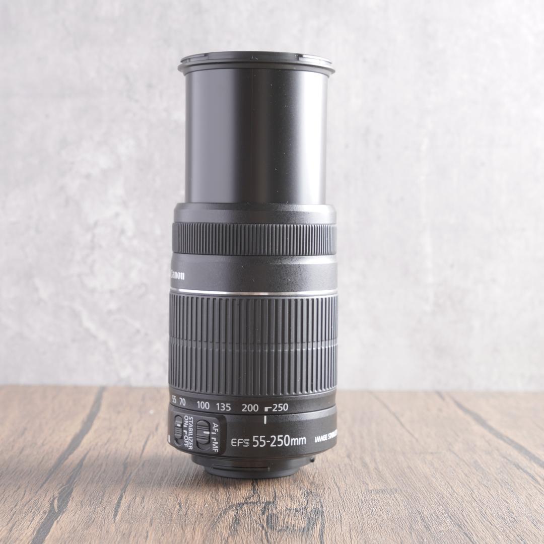 ✨超美品の望遠✨Canon EF-S 55-250mm IS II　647-2
