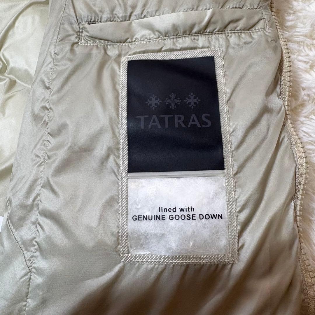 TATRAS サルマ 2022年製 ダウンジャケット ファー Lサイズ 希少色