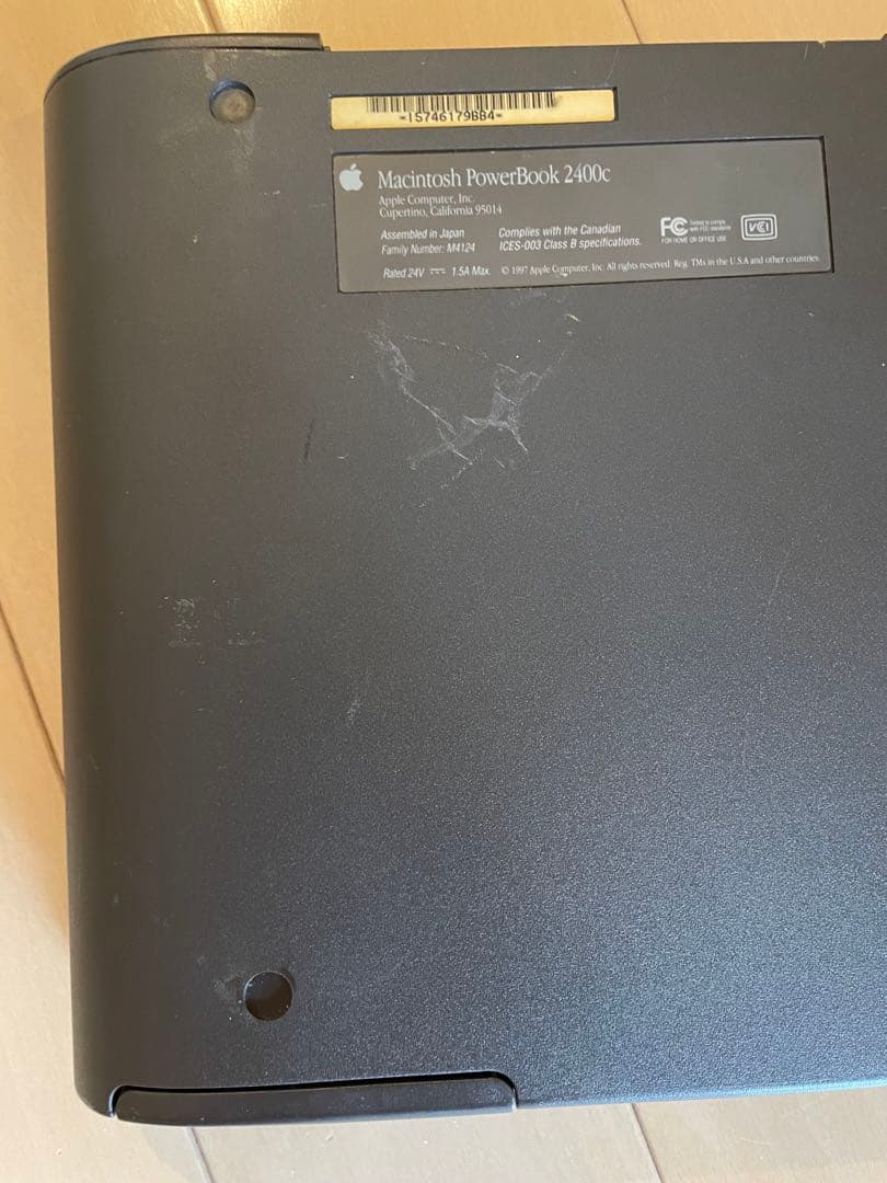 Macintosh PowerBook 2400c / 180 ジャンク品