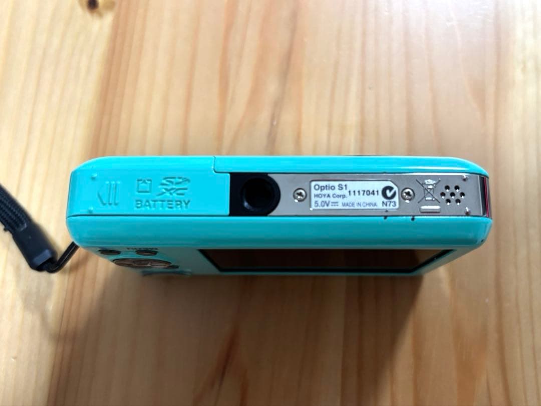 PENTAX Optio S1 ミントグリーン　動作確認済