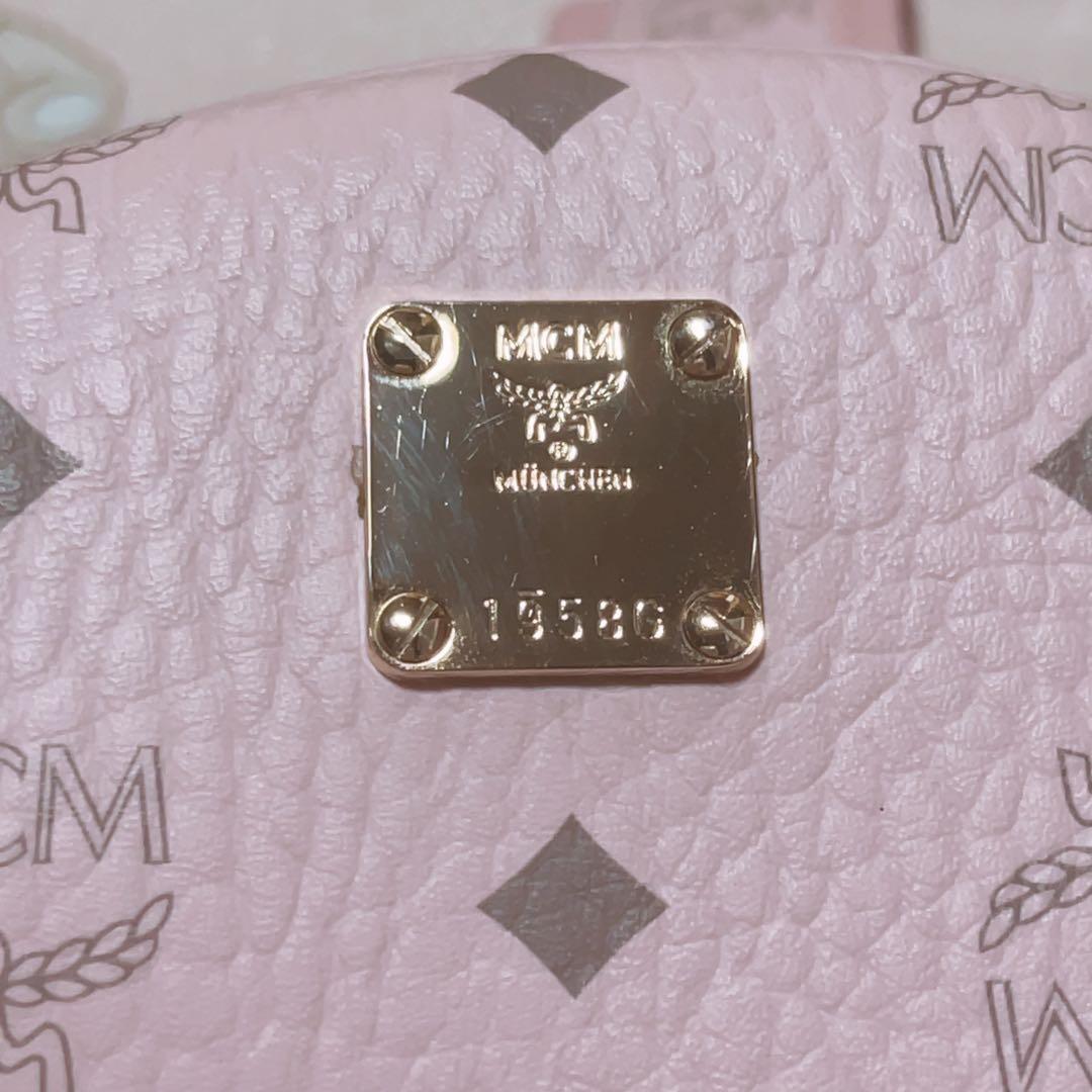 MCM パウダーピンク リュック　バックパック
