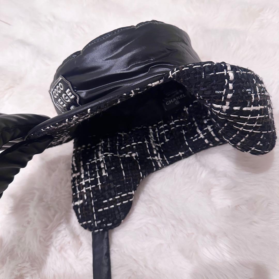 CHANEL ココネージュ 2018 ツイード帽子 未使用