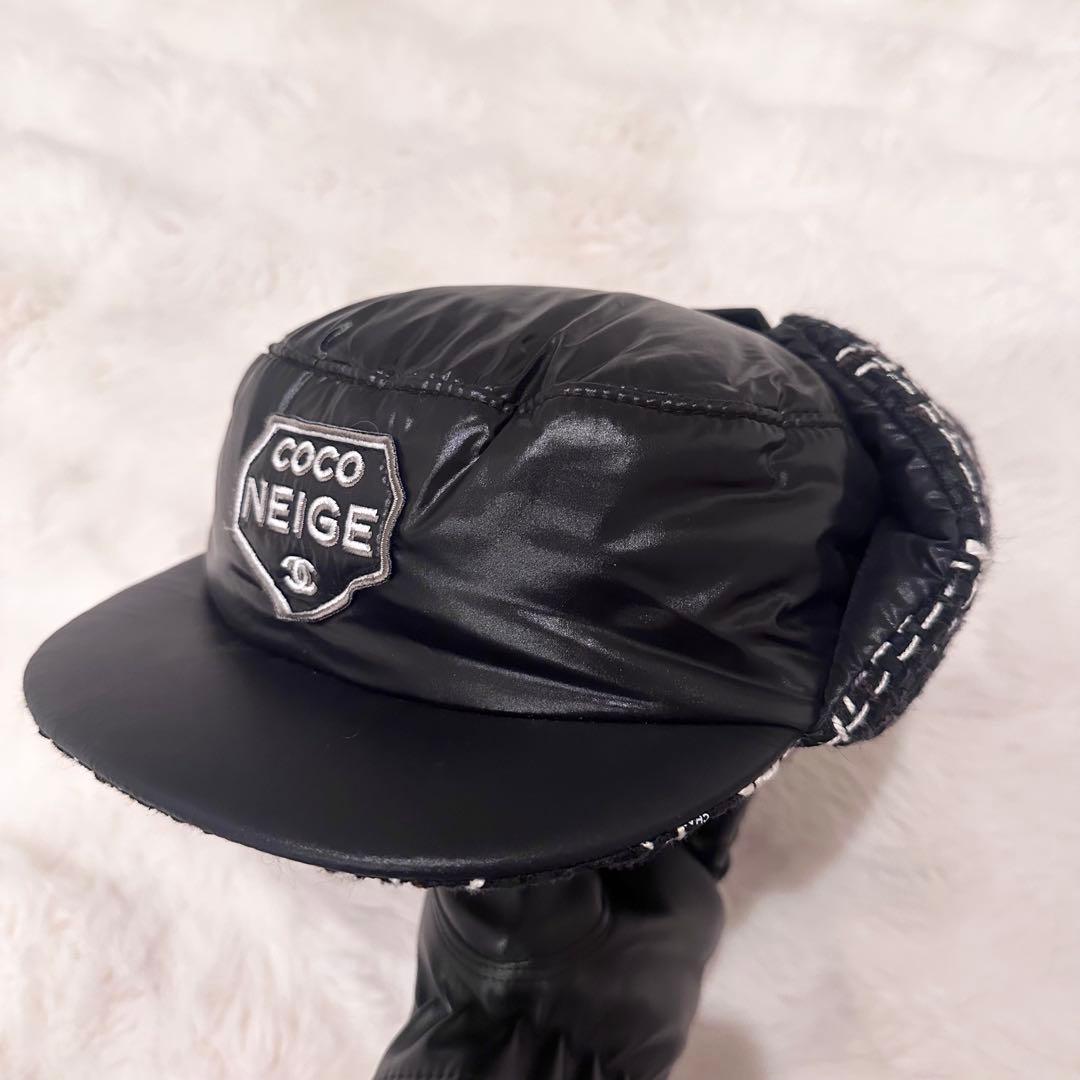 CHANEL ココネージュ 2018 ツイード帽子 未使用