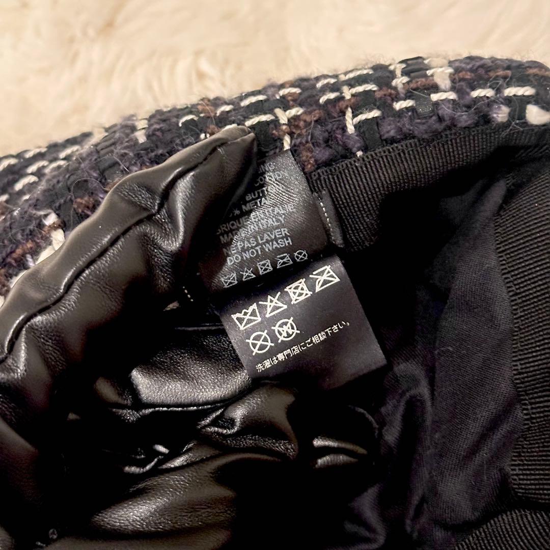 CHANEL ココネージュ 2018 ツイード帽子 未使用