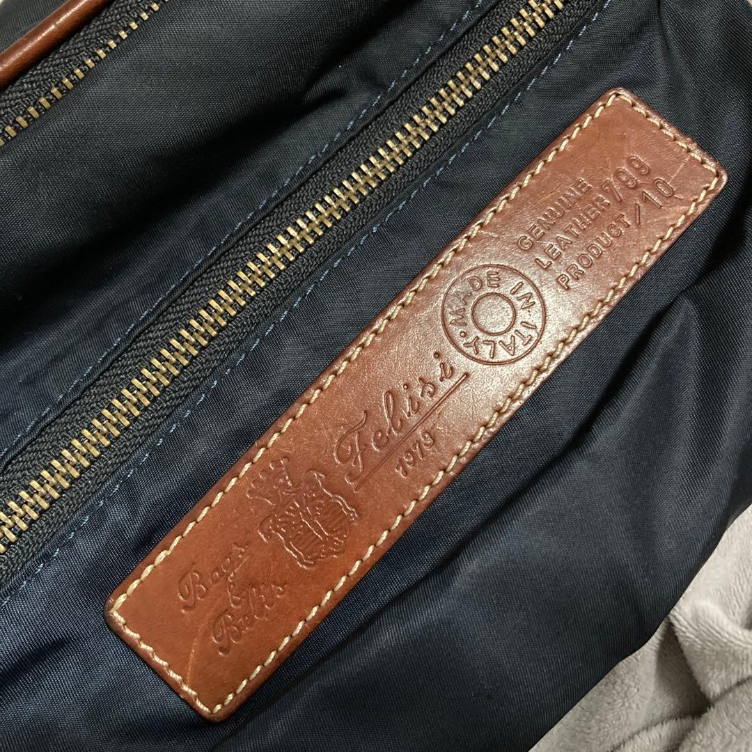 【美品】Felisi フェリージ ショルダーバッグ　ボディバッグ　799/10