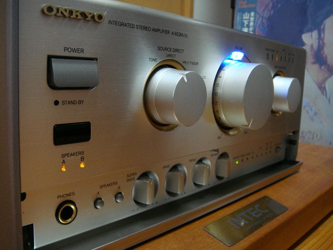 整備済 ONKYOオンキョー プリメイン A-922M LTDリモコン取説付