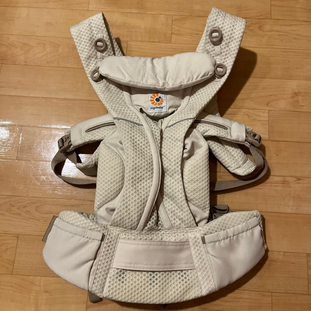 【美品】エルゴベビー オムニブリーズ ナチュラルベージュ