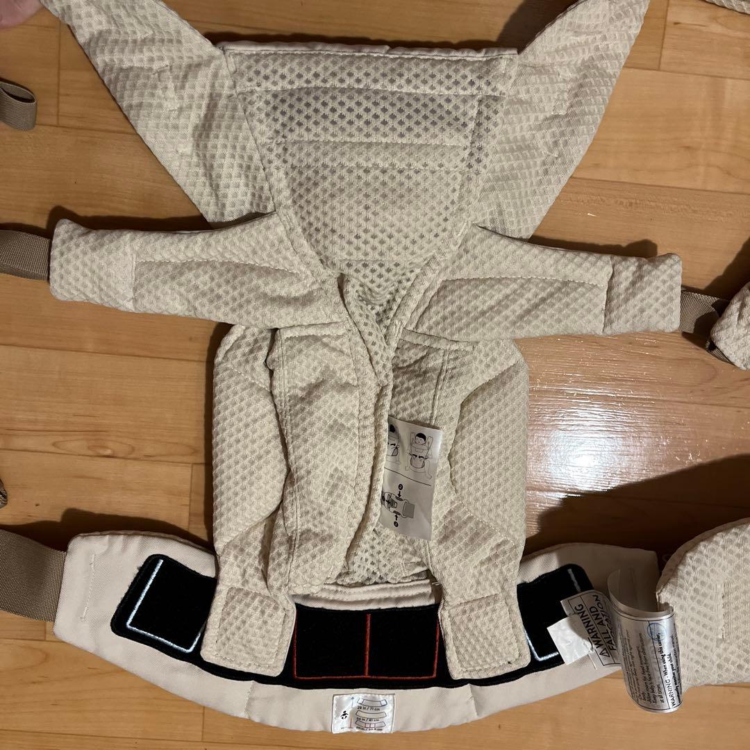 【美品】エルゴベビー オムニブリーズ ナチュラルベージュ