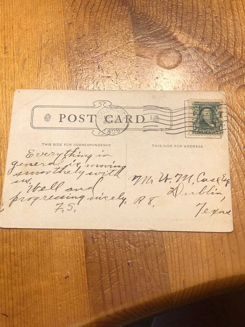 アンティーク　スカル　髑髏　骸骨　オンブックスカル　ビンテージ　ポストカード